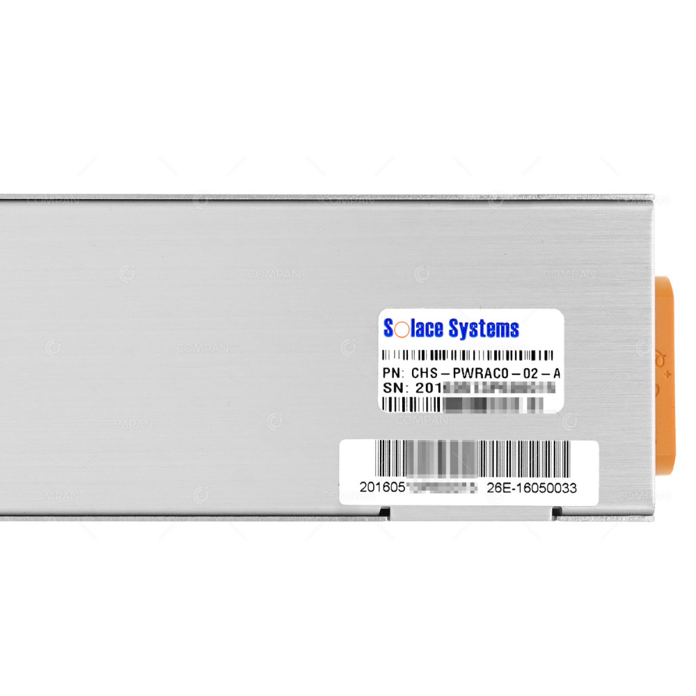 CHS-PWRAC0-02-A  SOLACE SYSTEMS POWER SUPPLY 1000W FOR SOLACE PUBSUB+ 3650